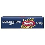 Barilla Pasta Klassische Spaghettoni n.7 aus Hartweizen immer al dente, (1 x 500...