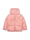 TOM TAILOR Mädchen Kinder Winterjacke mit Kapuze 1033337, Pink, 128-134