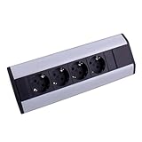 Socket for kitchen and office – Corner socket made of aluminium and...