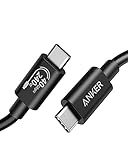 Anker USB 4 Kabel 100cm, Unterstützt 8K HD Display, 40 Gbit/s Datentransfer,...