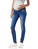 MAMALICIOUS Damen Mllola Slim Blue Jeans Noos B. Umstandshose, Blau (Blue Denim), 30W /...