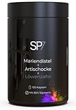 SP7® Mariendistel Artischocke Löwenzahn Komplex – Hohe Dosierung mit 80% Silymarin –...