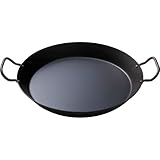 SKOTTSBERG Paella Pfanne aus Carbonstahl | Ø 38 cm | Vorab eingebrannt | Antihaftwirkung...