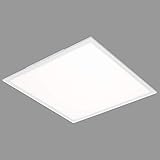 Briloner Leuchten Deckenleuchte-Panel, LED, Wohnzimmer-Lampe, Deckenlampe, Deckenstrahler,...