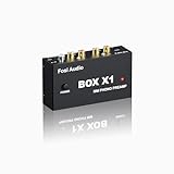 Fosi Audio BOX X1 Phono Vorverstärker, Vorverstärker für MM Plattenspieler...