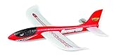 CARSON 500504013 - Wurfgleiter Airshot 490 rot, Wurfgleiter, 100 % flugfertig,...