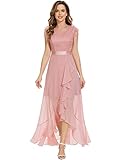 Dressystar Damen Elegant Abendkleider Hochzeit Brautjungfer Vokuhila Kleider...