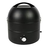 TAINO Grill-to-go Tischgrill Kompakt-Grill Gasgrill Gas Tisch Edelstahl-Brenner...