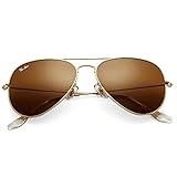 Pro Acme Sonnenbrille Herren Damen Klassische Pilotenbrille Glaslinse...