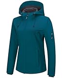 Outdoor Ventures Sportjacke Damen Wasserdichte Atmungsaktiv Softshelljacke -...