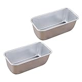 YARNOW 2Pcs Toastbox Quadratisch Bratpfanne Aluminium Brotpfannen Molde Para Pastell...