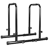 Yaheetech Dip Barren Fitness Dip Station Parallettes Gymnastik Calisthenics Equipment mit...