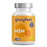 MSM Kapseln - 365 vegane Kapseln - Laborgeprüfte 1600mg Methylsulfonylmethan...