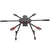 QWinOut Q705 Six-axls Folding Arm Hexacopter Aircraft Frame Kit 705MM 6-Axls...