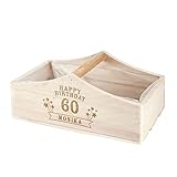 Herz & Heim® Pflanzkorb -Happy Birthday- als Dekoration oder Geldgeschenk | mit...