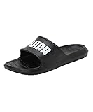 PUMA Unisex Divecat V2 Lite Slide Sandal, Black White, 43 EU