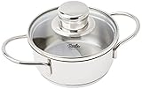 Fissler Häppchen / Mini-Kochtopf (Ø 12cm, 0,5 L) Edelstahl-Topf, Snacktopf, mit...