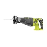 RYOBI 18 V ONE+ Akku-Säbelsäge R18RS-0 (28 mm Hublänge, Leerlaufdrehzahl 0-2900...