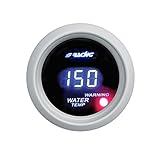 Simoni Racing WT/D Digitalen Wassertemperaturanzeige mit Sensoren, Blau Retro Lighted,...