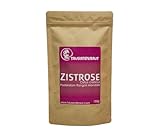 BIO Zistrose, Zitrosenkraut, Zistrose (Cistus) geschnitten für Mandala Zeremonien Premium...