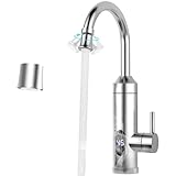 MSYLF 230V Durchlauferhitzer Elektrischer Wasserhahn Edelstahl Küchenamatur mit...