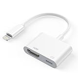 Lightning HDMI Adapter 【Apple MFi Zertifiziert】Digital AV Adapter HDMI Kabel...