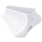 Niofind Sneaker Socken Damen 6 Paar Füßlinge Baumwolle Sportsocken Atmungsaktives Kurz...