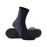 ZCCO Neopren-Socken für Herren und Damen, 3 mm, Neoprenanzug, Schuhe, Sandhaut, Surfen,...