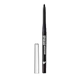 Manhattan Endless Stay Waterproof, Schwarzer Gel Eyeliner mit Glitzer und herausdrehbarer...