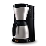 Philips Filterkaffeemaschine – 1.2-Liter-Thermoskanne, bis zu 15 Tassen, Edelstahl,...