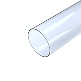 APANA Quartz Glasröhre Glas Tube Heizpilz Pelletfackel Länge 1120 mm Durchmesser 98 mm -...