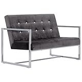 Makastle 2-Sitzer Sofa Couch Polstersofa Lounge Bank Küchensofa Sitzbank Polsterbank Sofa...