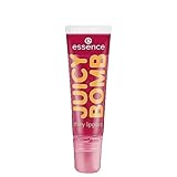 essence cosmetics JUICY BOMB shiny Lip Gloss, Nr. 04 Crazy Cherry, rot, strahlend frisch,...