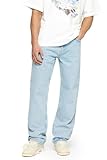 Buroc's Herren Straight Fit Jeans Hose Stretch Denim Männer Jeanshose Lang Streetwear,...