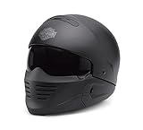 HARLEY-DAVIDSON 2-in-1-Helm Pilot II Modularhelm Jethelm Biker Schutzhelm Motorrad-Helm -...