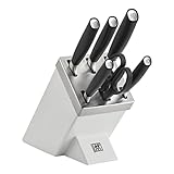 Zwilling All * Star Messerblockset mit KiS Technologie 7-tlg, Kochmesser Küchenmesser...