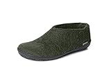 glerups dk Unisex - Erwachsene Hausschuhe, Damen,Herren Hüttenschuhe,schwarze...