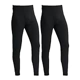 LANBAOSI 2er Pack Herren Thermo Unterhose Lang Unterhosen Herren Winter...