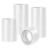 Amazon Basics Paketband, für Versand, Umzug und Lagerung, 12Stück, Transparent, 10,4 cm...