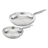 Tefal Virtuoso 2-teiliges Pfannenset 24 + 28 cm, Pfannen Induktion, hochwertiger...