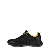 Jack Wolfskin Unisex Woodland Texapore Low K Walking-Schuh, Black/Burly Yellow Xt, 36 EU