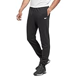 Reebok Herren Identity Track Pant Trainingshose, Schwarz, X-Small