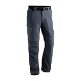 Maier Sports Herren Tajo 2 Wanderhose Zipp-off, Graphite, 106 EU