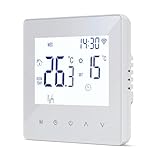 Decdeal WLAN Thermostat Raumthermostat für Wasser Fussbodenheizung,Programmierbar 230v...