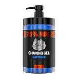 The Shave Factory Rasiergel transparent I Shaving Gel für Männer I für eine...