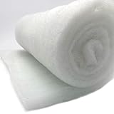 Polsterwatte Volumenvlies 100g/m², 1,60 m breit x 2,50 lang, ca. 10 mm dick, 4 m², 100%...