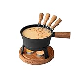 Boska Fondue Set Pro S - 2 bis 4 Personen - Käsefondue Teelichter mit Stil - 700 ml...