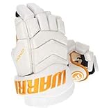 Warrior Covert Team Eishockey Handschuh Junior weiß-Gold Sonderedition (12')