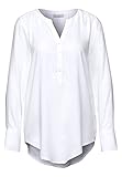 Street One Damen Bluse Bamika Long White 38