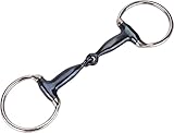 Equinate Olivenkopfgebiss Sweet Iron 16mm einfach gebrochen 14,5cm - Anatomisch geformt -...